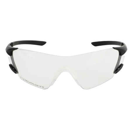 Schießbrille CLAY 100 kratzfeste neutrale Gläser Kategorie 0