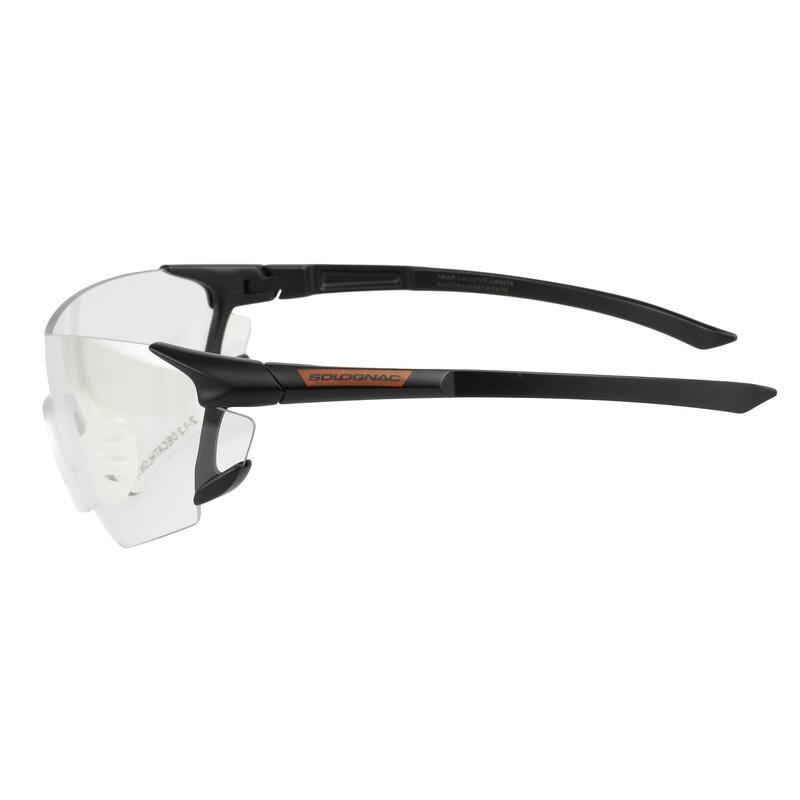 Gafas Protección Tiro Caza Solognac Clay 100 Cristal Resistente Neutro Cat. 0
