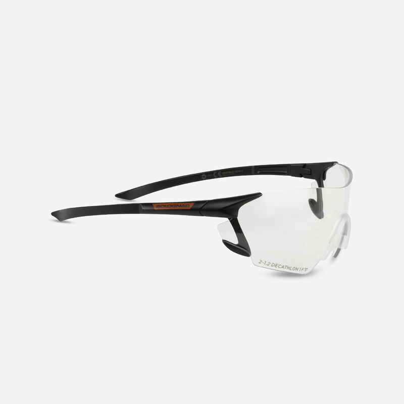 CLAY PIGEON SHOOTING PROTECTIVE GLASSES 100, PLAIN STRONG LENSES