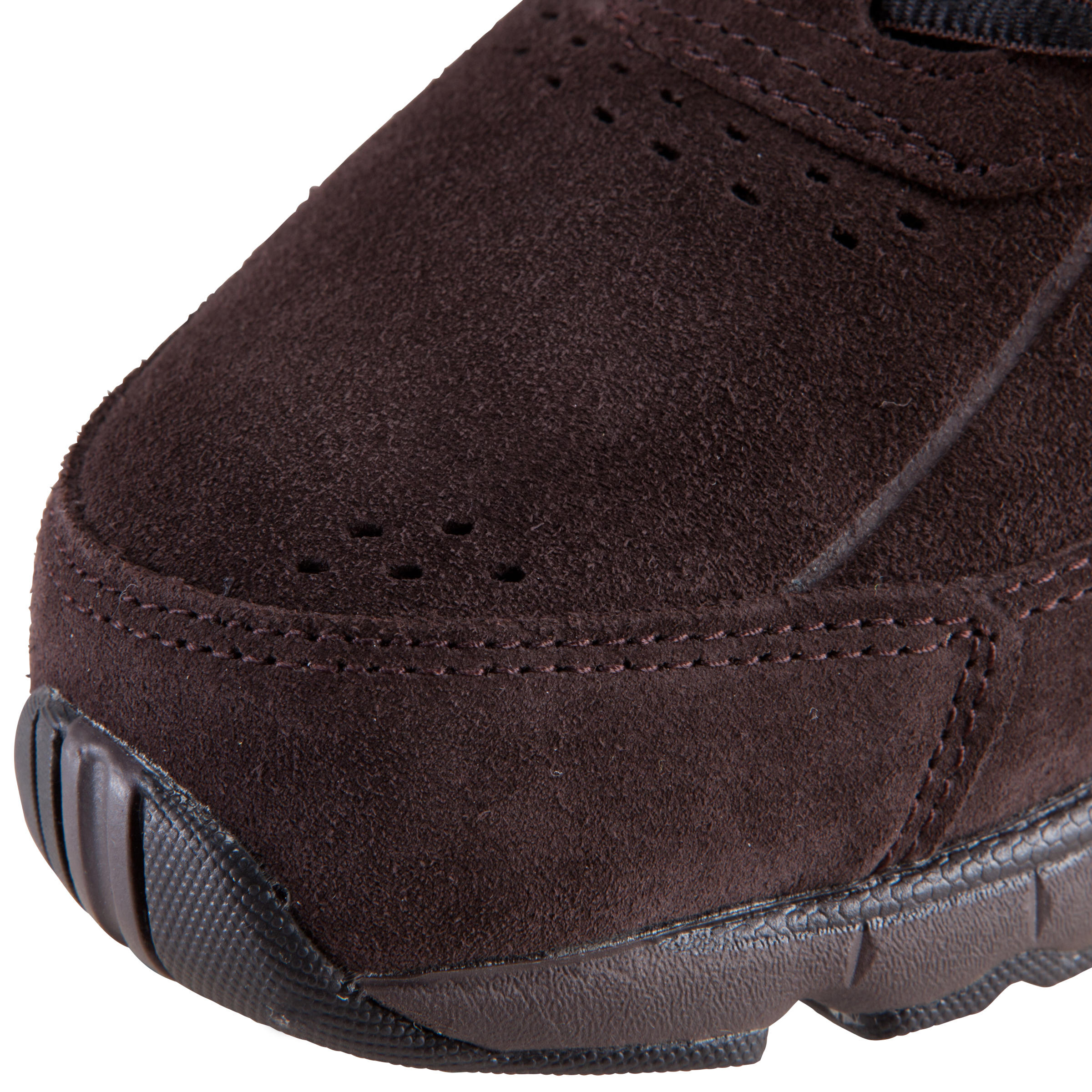 Borza men's active walking shoes - brown 15/17