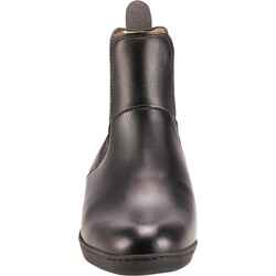 500 Warm Adult Horse Riding Jodhpur Boots - Black