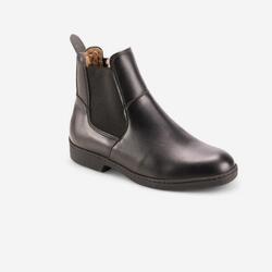 Boots chaudes équitation adulte 500 WARM noir