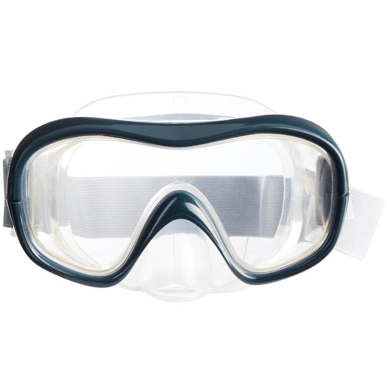 Kids' Snorkelling Mask SUBEA SNK 500 - Pearl Grey