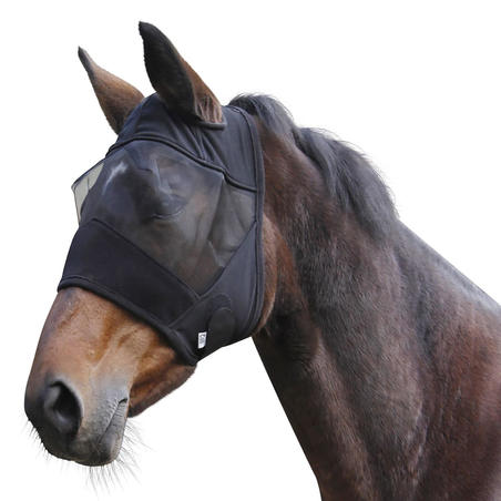 Masque Anti Mouche Equitation Poney Et Cheval Noir Masque Anti Mouche Equitation Poney Et Cheval Noir