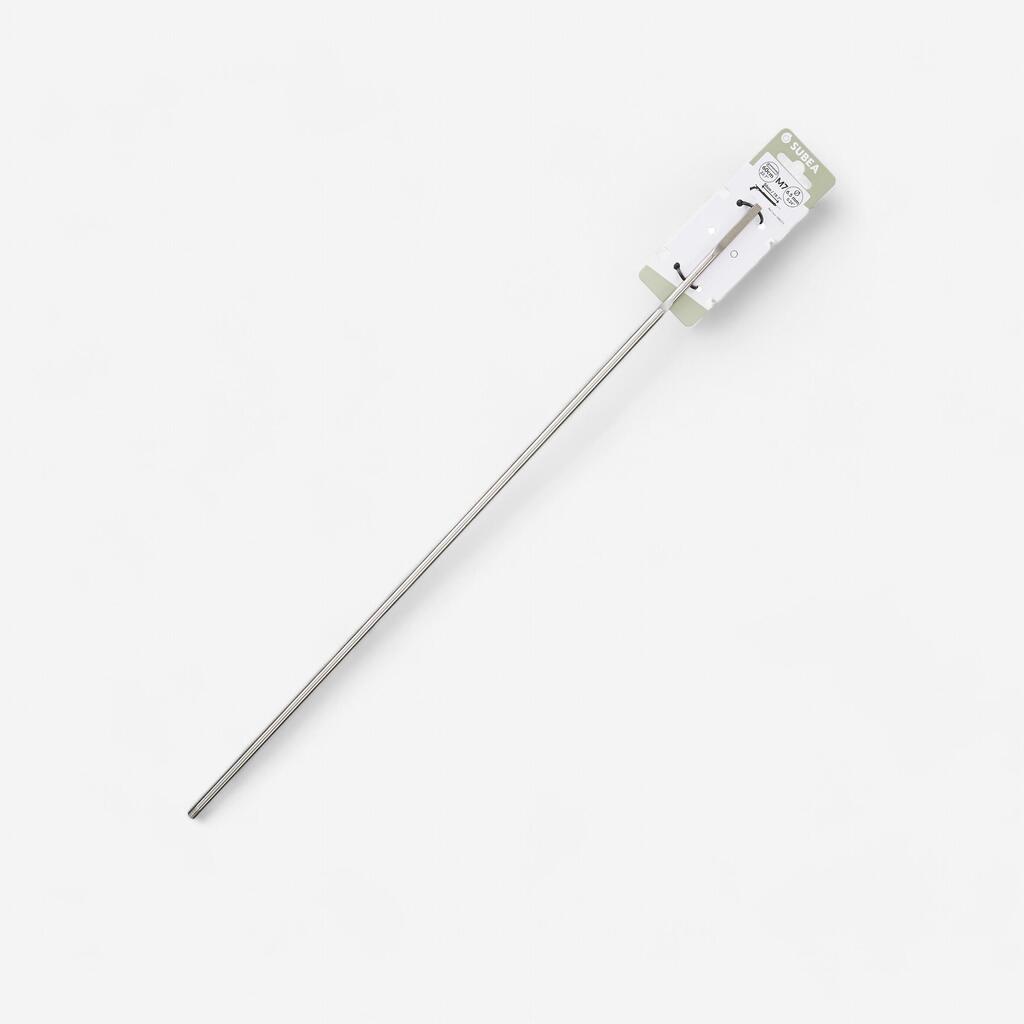 Stainless steel threaded spear m7 ø6.5 mm 115 cm for 90 cm spearfishing speargun