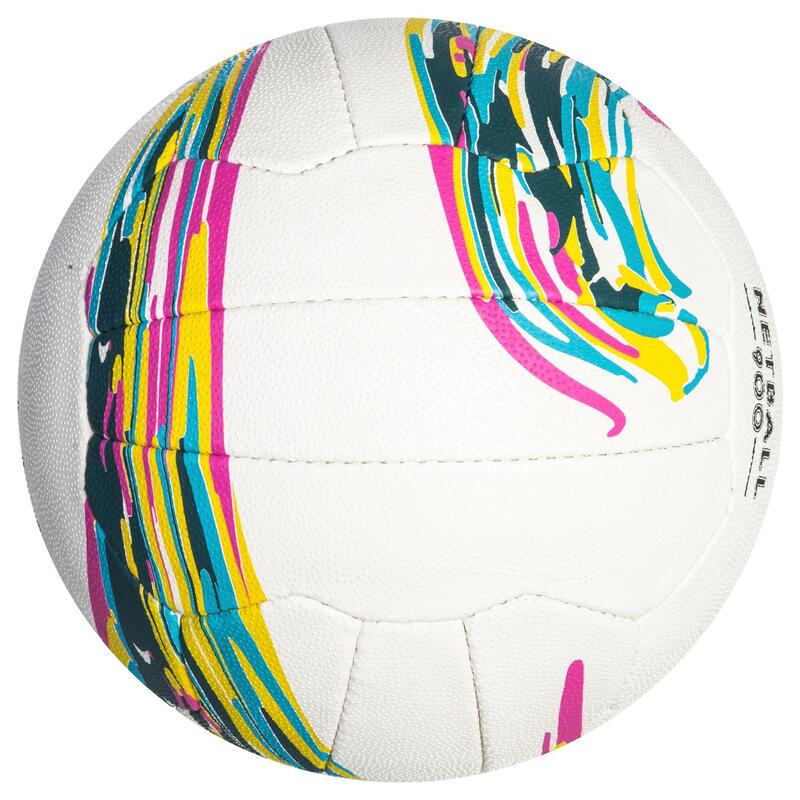 Piłka do netball Tarmak NB900 biała, dla doświadczonych graczy