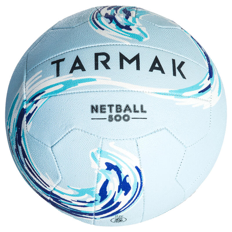 Piłka do netball Tarmak NB500 dla zawodowych graczy, niebieska