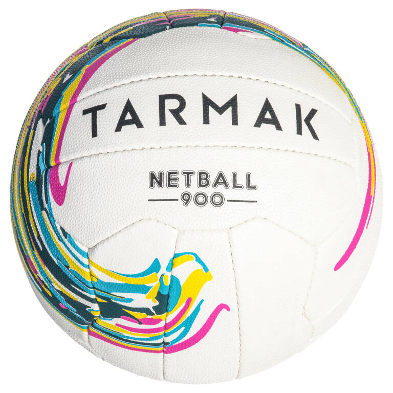NB900 Netball Ball, Untuk Pemain Tingkat Lanjut - Putih