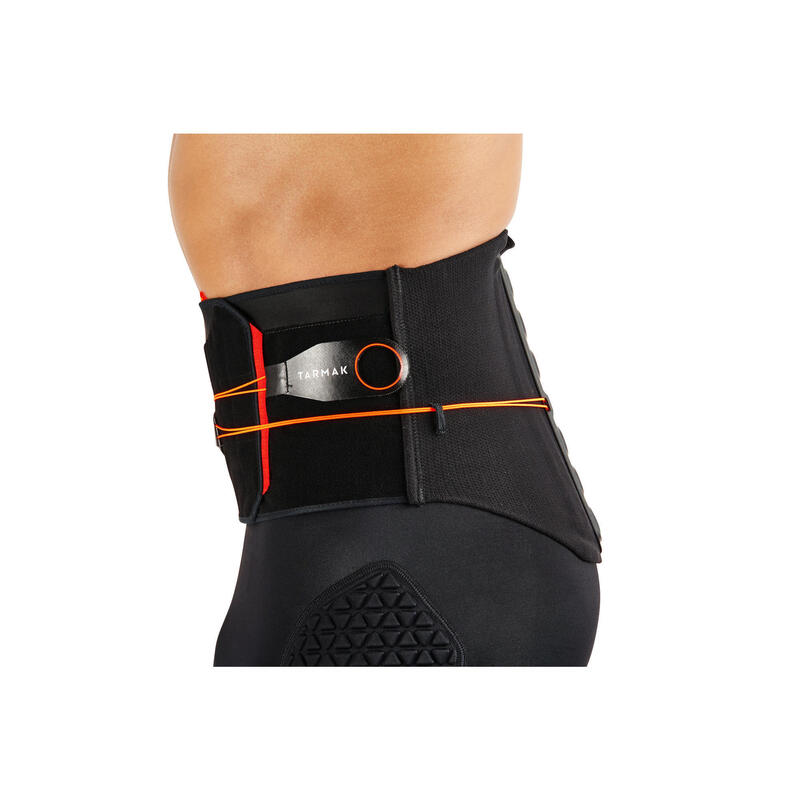 Strong 900 Men's/Women's Supportive Lumbar Brace - Black Tarmak - Decathlon