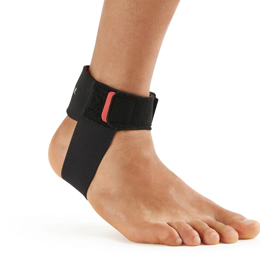 Ταινία στήριξης αχίλλειου τένοντα για άνδρες/γυναίκες αριστερό/δεξί - Μαύρο