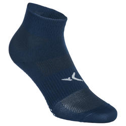 Chaussettes antidérapantes Gym & Pilates bleu foncé