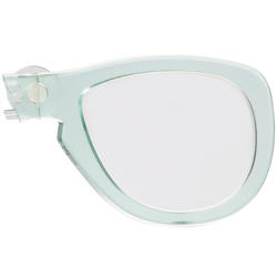 Verre correcteur droit myopie pour le masque Easybreath vert menthe