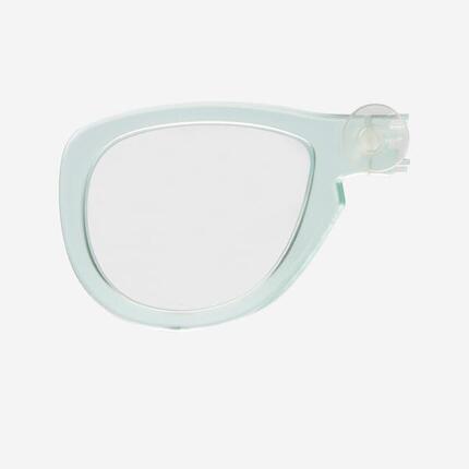 Verre correcteur droit myopie pour le masque Easybreath vert menthe