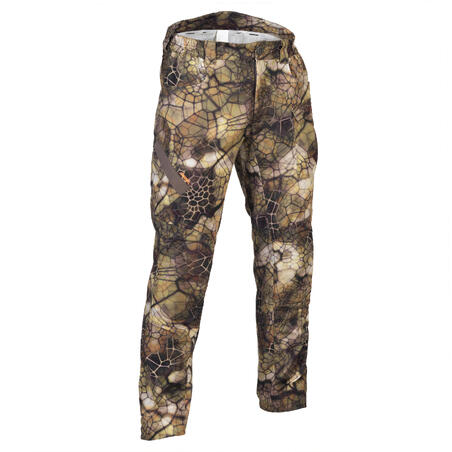 Hunting Warm Waterproof Pants - Treemetic 100 - Camouflage - Solognac -  Decathlon