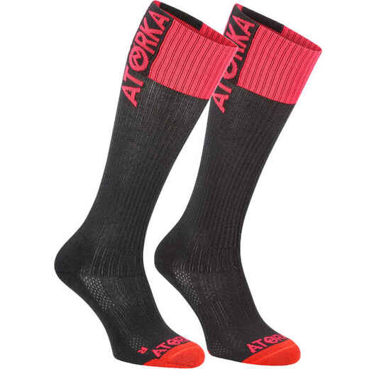 
      H500 Adult Handball Socks - Grey/Pink
  