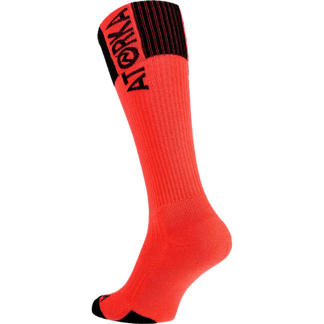 ATORKA H500 Adult Handball Socks Red/Black Decathlon