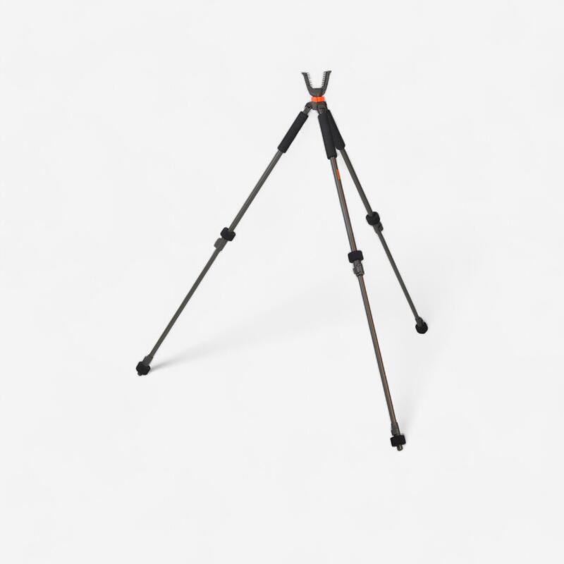PRODUCTO OCASIÓN: Baston Tripode Caza Solognac Pirsch 500 Regulable Silencioso