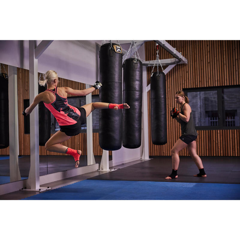 Sac De Frappe 1500 Cuir Noir Domyos By Decathlon