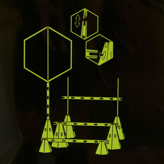 KIPSTA Modular 30 cm Cones x 6 Yellow Decathlon