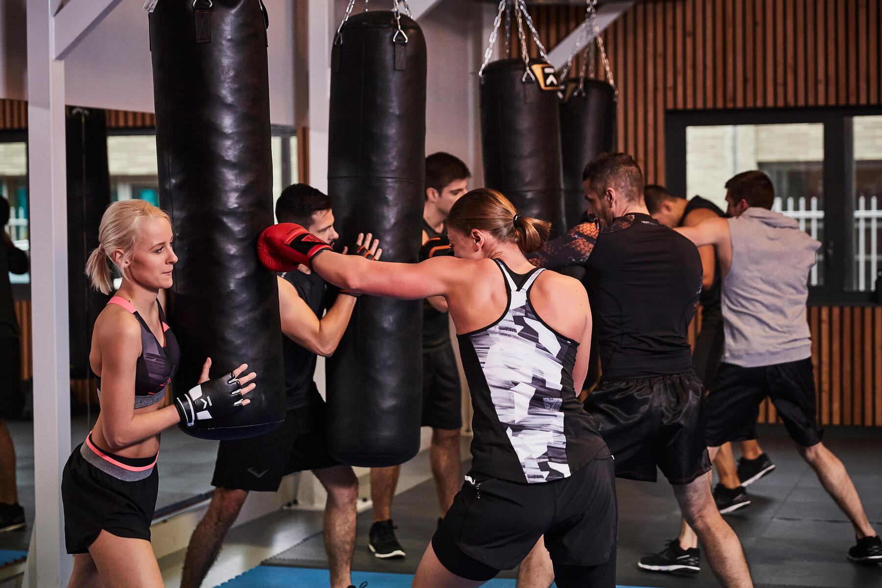 Buiten huis boksen