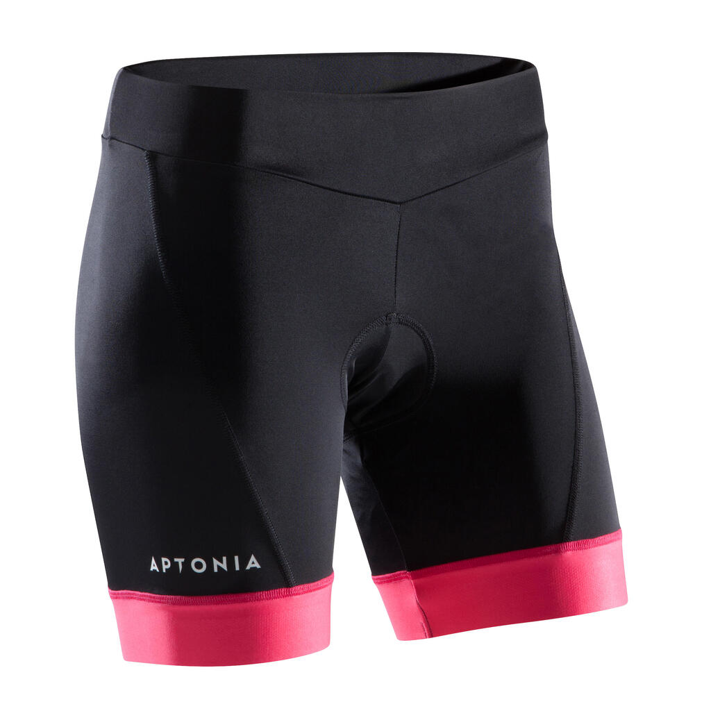 WOMEN'S TRIATHLON TRISUIT BOTTOMS BLACK PINK