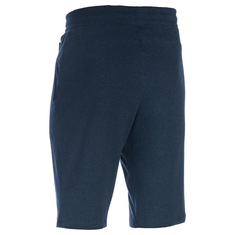 520 Diz Ustu Pilates Sortu Erkek Lacivert Domyos By Decathlon