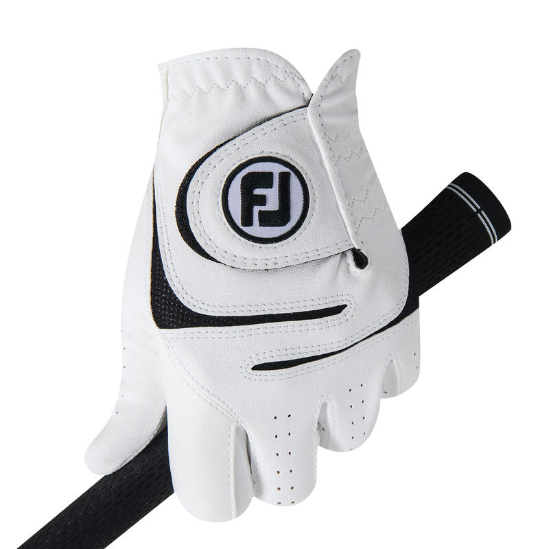 Men's golf Weathersof right-handed glove white