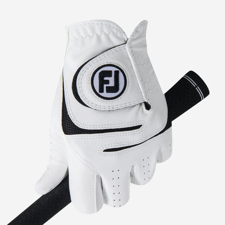 Luva de Golf Weathersof Homem Destro Branco FOOTJOY Decathlon