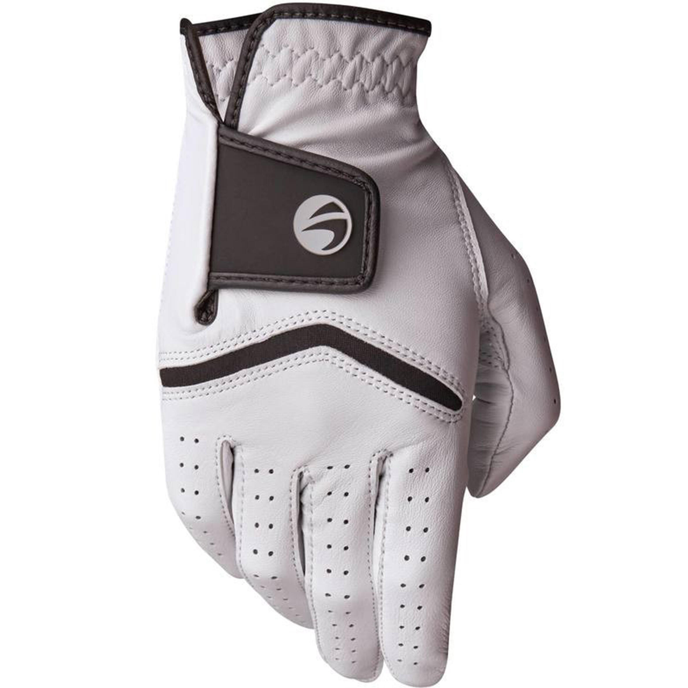 Dámská golfová rukavice 500 pro levačky bílá