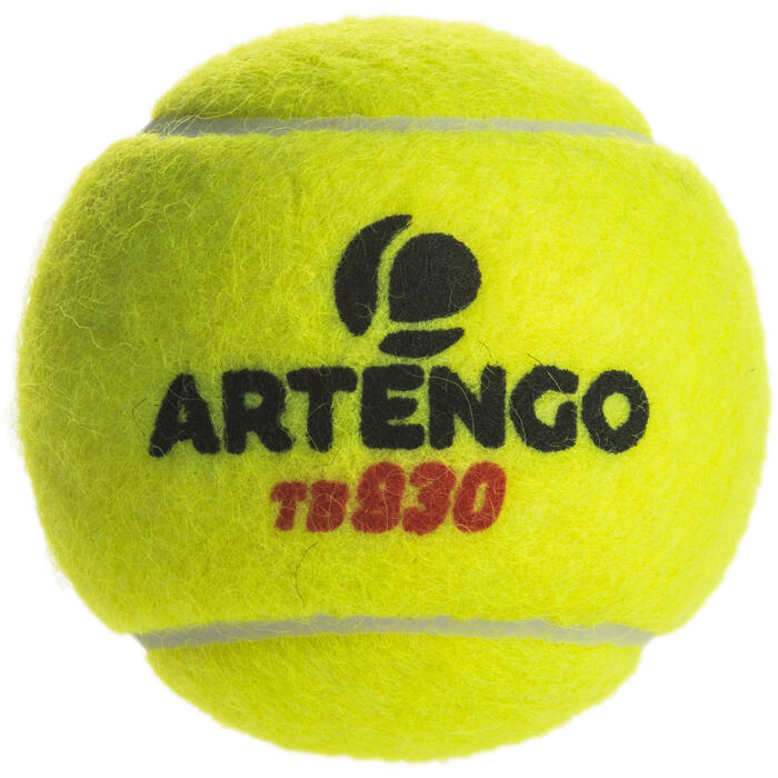 Balles de tennis BALLE DE TENNIS TB930 *3 JAUNE ARTENGO Decathlon