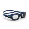 500 SPIRIT Swimming Goggles, Size L - Blue, Clear Lenses