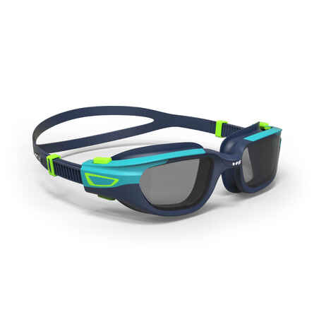 Kids' Swimming Goggles Smoked Lenses SPIRIT Green / Blue