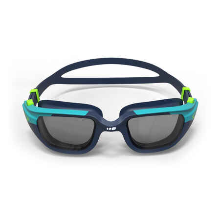 Kids' Swimming Goggles Smoked Lenses SPIRIT Green / Blue