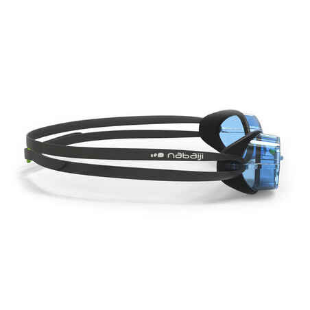 900 Swedish Swimming Goggles - Black Blue, Clear Lenses