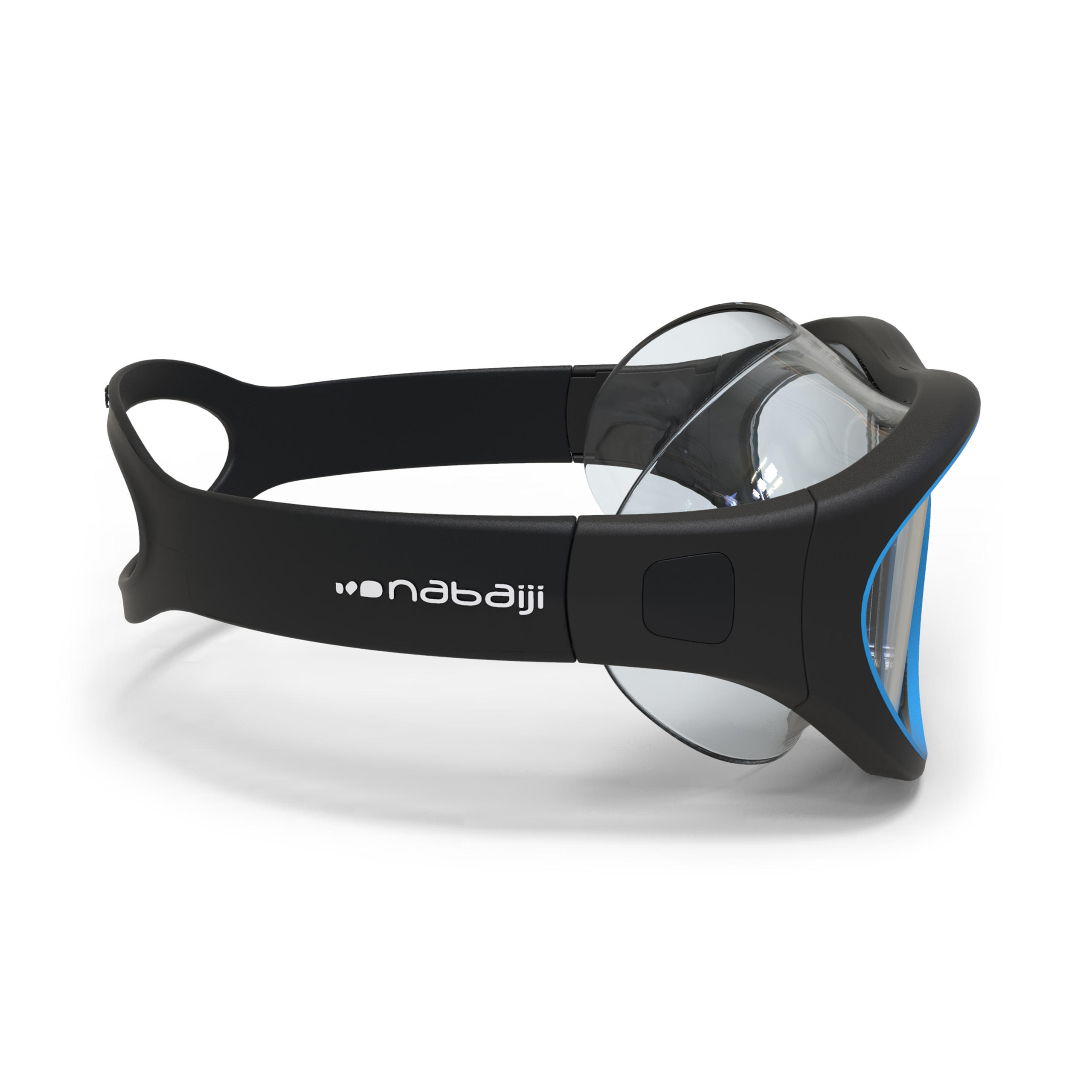 SWIMMING MASK SWIMDOW SIZE LARGE - BLACK BLUE