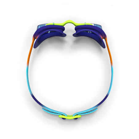 Swimming Goggles - Xbase Dye S Clear Lenses - Blue Orange