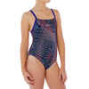 Lidia Women's Chlorine Resistant One-Piece Swimsuit - Vib blue