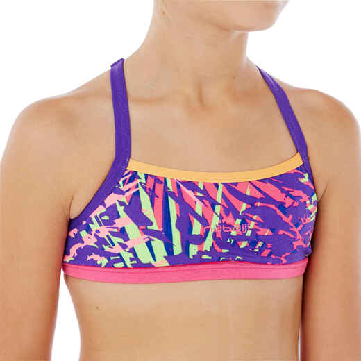 
      Jade Girls' Ultra Chlorine Resistant Swimming Crop Top - Toucan
  