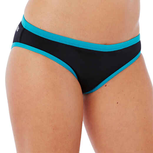 
      Jade Women's Chlorine Resistant Swimsuit Bottoms - Black/Green
  