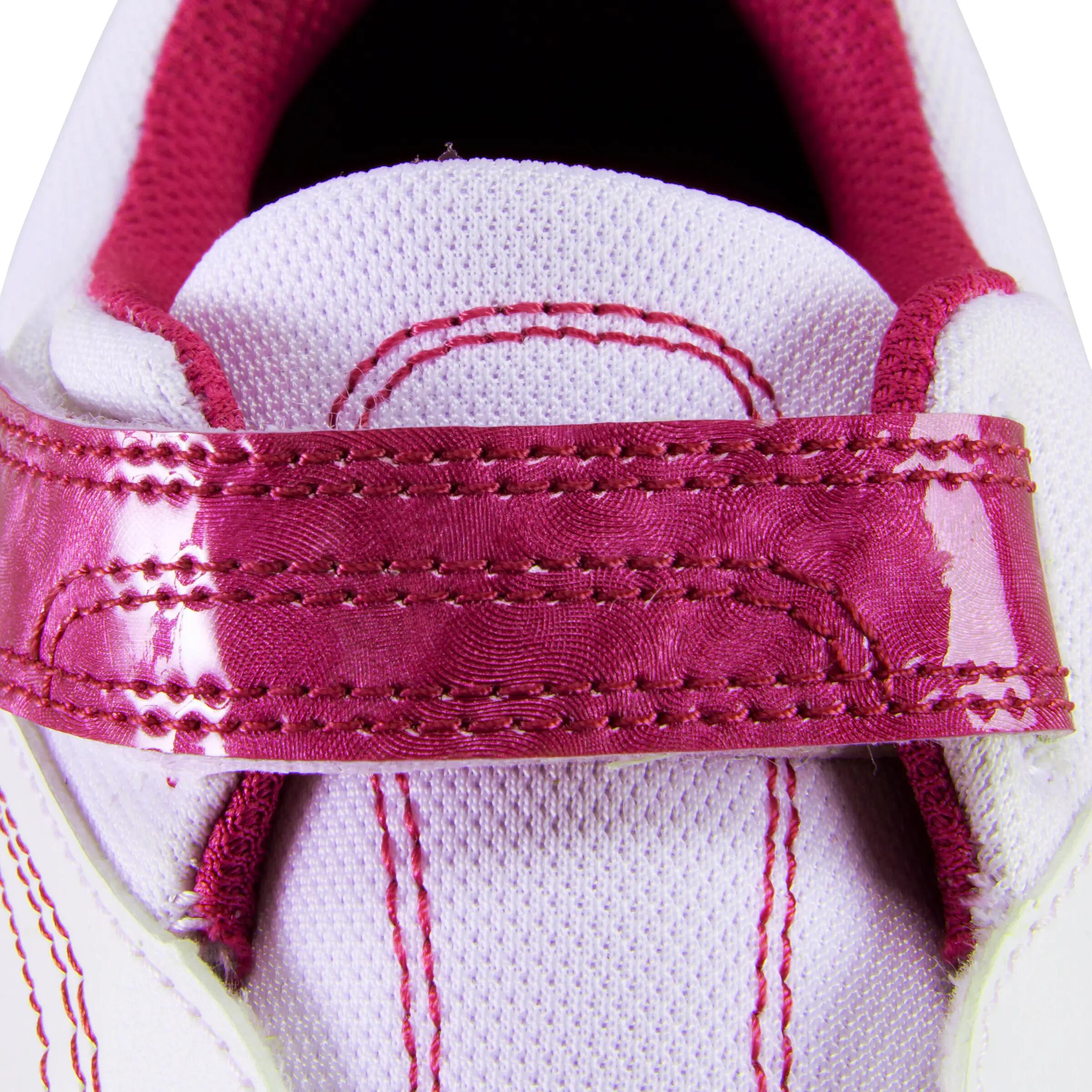 Skuli children's walking and school sports shoes - white/pink 10/17