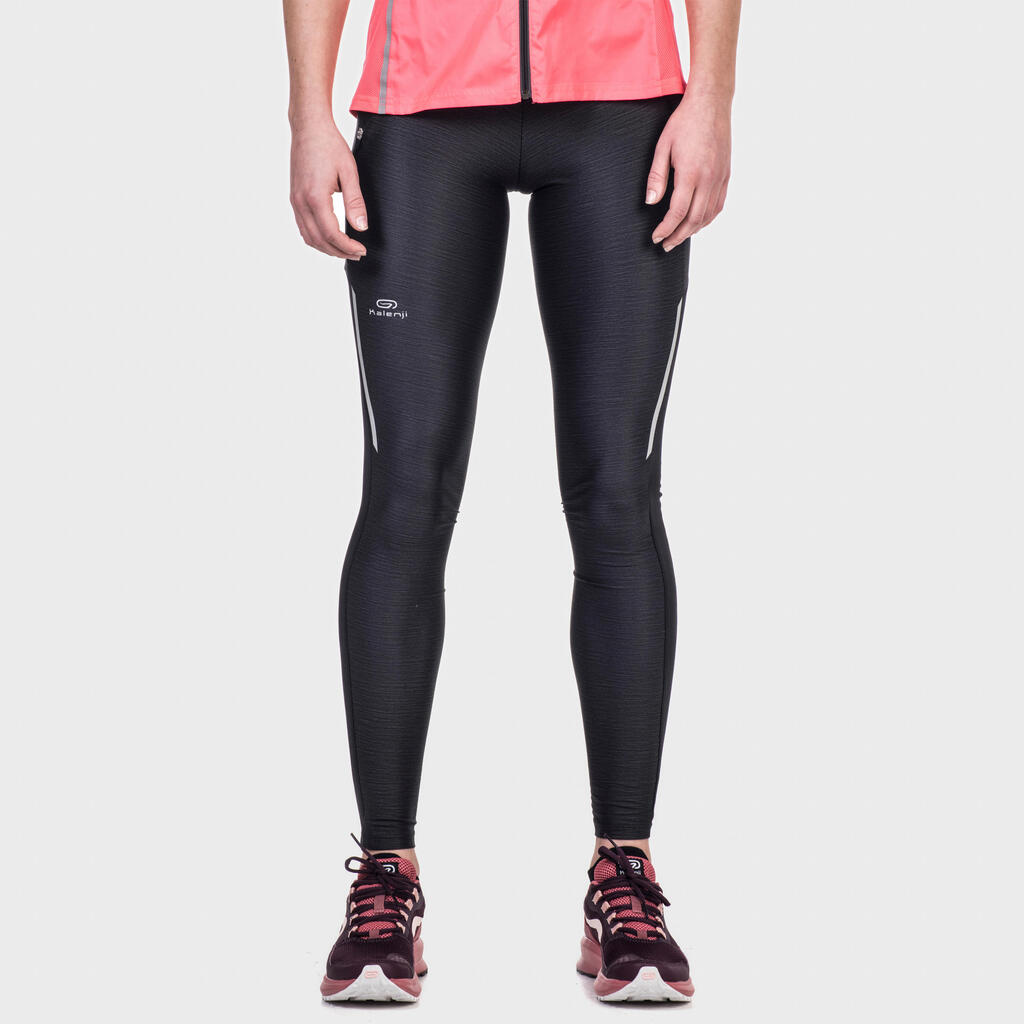Laufhose Tights Run Dry+ Damen blau
