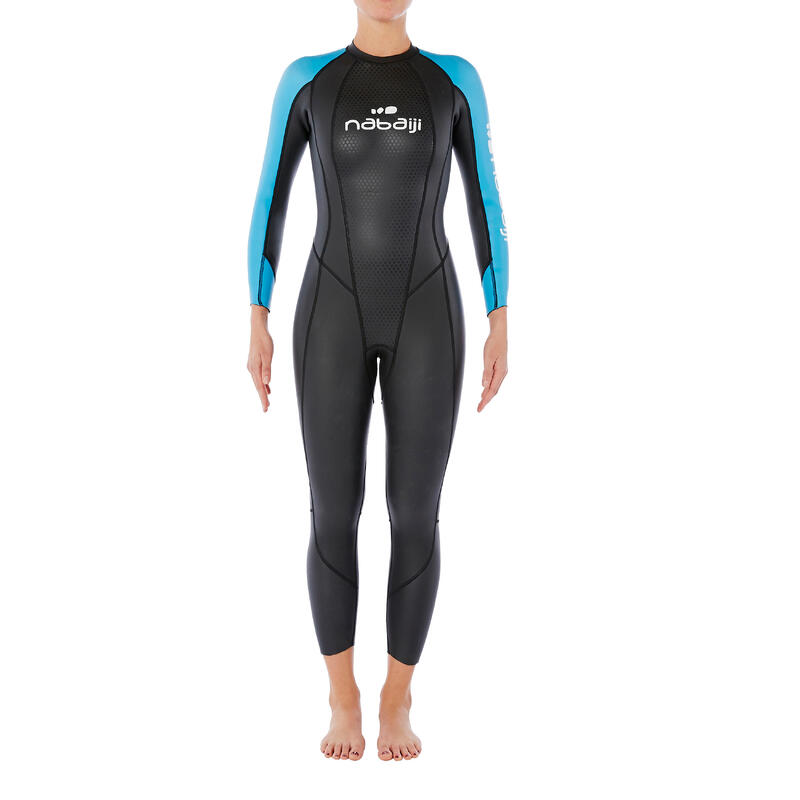 Fato de Natação para Águas Abertas Neopreno OWS 2/2 mm Mulher Glideskin