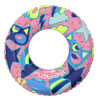 Pink kids' inflatable swim ring 6-9 Years 65 cm