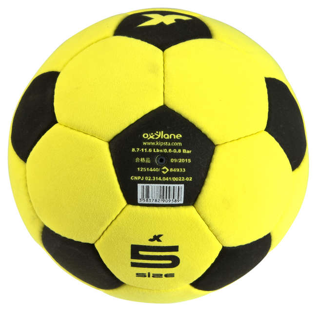 IMVISO Indoor Felt Football Yellow Decathlon