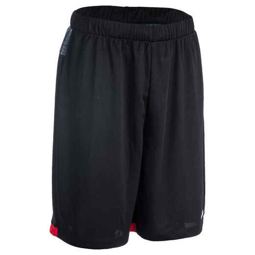 
      SH500 Intermediate Basketball Shorts - Black/Red
  