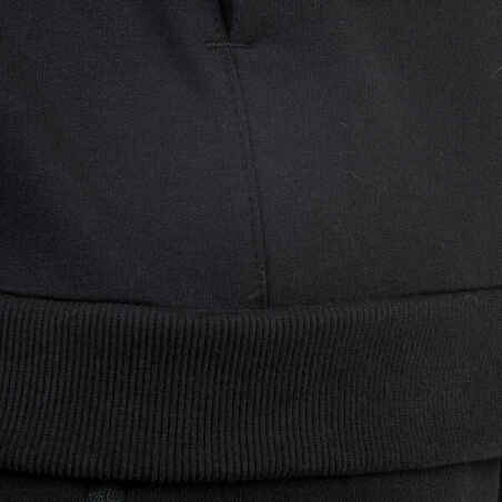 500 Gym Stretching Hooded Jacket - Black
