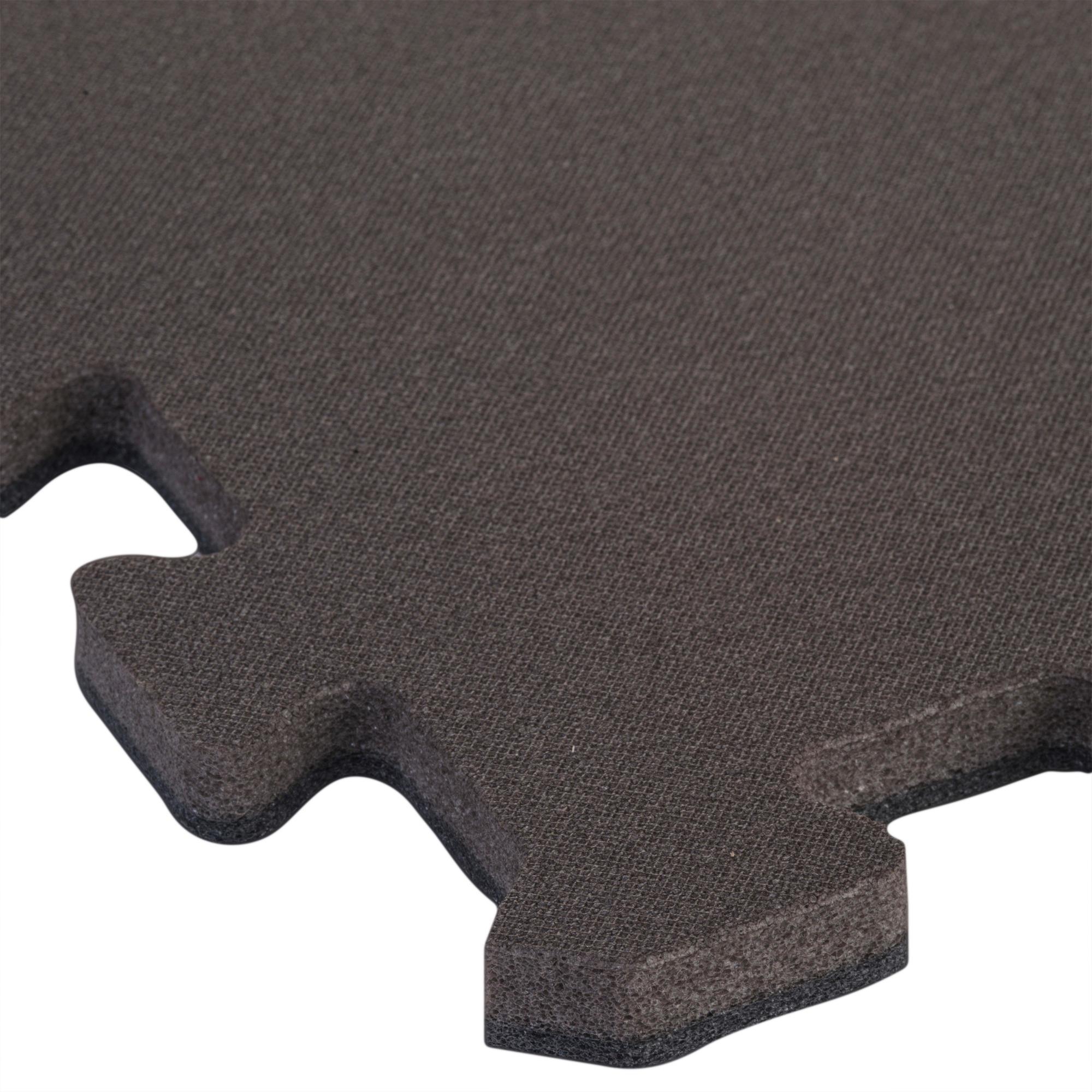 Children's baby gym mat dark grey