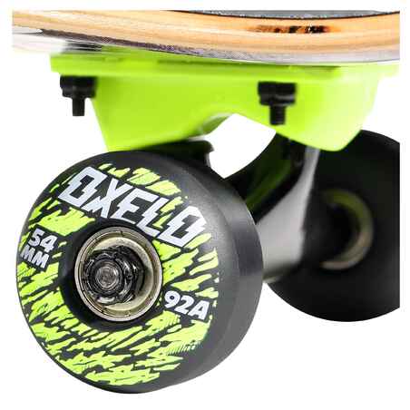 Kids' 8-12 Years Skateboard Mid 500 Wolf - Green