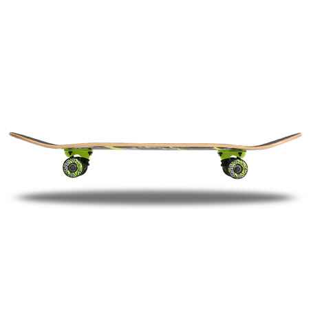 Kids' 8-12 Years Skateboard Mid 500 Wolf - Green