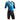 LD Triathlon Men Short Sleeves Trisuit Front Zip Blue/Black